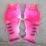 Unisex paplūdimio &scaron;lepetės vyrams didelių dydžių 33-47 &scaron;eimyninės juokingos žuvų &scaron;lepetės berniukams vasariniai batai 2024 m. podiumo batai vyri&scaron;kos &scaron;lepetės 5