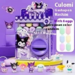 Sanrio Vaikų Animacinis Melodijos Sukamasis Kiau&scaron;inių Automatas Mini Lėlių Griebimo Lėlių Automatas Pasidaryk pats Smagus Kiau&scaron;inis Staigmenų Dėžutė Žaislas Vaikui Staigmenos Dovanos