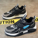 Tėčio batai Vyri&scaron;ki pavasario ir rudens nauji madingi universalūs sportbačiai Tinklelis kvėpuojantys batai Storu padu Mink&scaron;to pado kasdieniai batai 39 pilka spalva