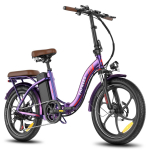 Fafrees F20+ Pro Folding Electric Bike, 250W Motor, 36V 22.5Ah Battery, 20*3.0 inch Tires tamsiai mėlyna spalva
