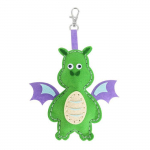 Kit cr&eacute;atif - Non sp&eacute;cifi&eacute; - Porte-cl&eacute; dragon - 16 x 10 cm - Facile &agrave; r&eacute;aliser - Mixte