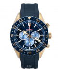 Festina Keraminis Chronografas Guminė Apyrankė Mėlynas Ciferblatas Kvarcinis F20516-1 100M Vyri&scaron;kas Laikrodis mėlyna