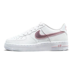 Nike Air Force 1 GS Balti Rožiniai Glazūruoti Vaikų Sportbačiai CT3839-104 40