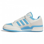 Adidas Forum Low CL dramblio kaulo ir pusiau mėlyno sprogimo unisex sportbačiai kremas IG3779 36