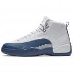 Air Jordan 12 Retro French Blue 2025 Vyri&scaron;ki Sportbačiai Balti Metalinio Sidabro Varsity Raudoni CT8013-114 41