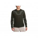 Nike Dri-FIT ADV SS25 Delta River ACG serijos mink&scaron;ti, patogūs, kvėpuojantys, prigludę ilgomis rankovėmis mar&scaron;kinėliai vyrams Tamsiai pilki FV8906-355 M