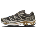 Salomon XT-6 Mesh TPU neslystantys, patvarūs, lengvi, žemo vir&scaron;utinio lygio lauko funkciniai batai, unisex batai, pilki juodi 471362 44
