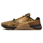 Nike Metcon 8 Amp Žemi Treniruočių Batai Unisex Treniruočių Batai Ruda Juoda DX5653-700 44