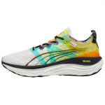Puma ForeverRun Nitro LM Balti Teismo Geltoni Vyri&scaron;ki Sportbačiai Juodi 380099-01 41