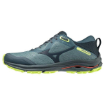 Mizuno Wave Rider Gtx Patogūs Patvarūs Žemi Bėgimo Bateliai Vyri&scaron;kas Kedas Tamsiai Žalias J1GC217924 44