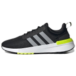 Adidas Neo Racer TR21 Suvarstomi Plok&scaron;čiapadžiai Audiniai Žemi Laisvalaikio Bėgimo Batai Vyri&scaron;ki Sportbačiai Juodi Balti GX0651 43⅓