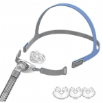 CPAP nosies kaukė Patogus nosies pagalvėlės modelis P2 Pilnas CPAP priedų rinkinys Skirta 22 mm aparatui