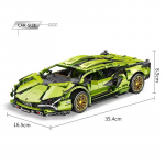 Techniniai Bugatti Konstruktoriai Lamborghini Hiperautomobilis Lenktyninio Automobilio Modelis Surinkti Transporto Priemonės Kaladėlės Žaislai Berniukams Vaikams Dovanos