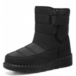 Batai Moteri&scaron;ki, neslystantys, vandeniui atsparūs žieminiai sniego batai Platforminiai batai moterims &Scaron;ilti auliniai batai, medvilniniai pamink&scaron;tinti batai Botas De Mujer 35