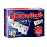 Atverkite linksmybes ir kūrybi&scaron;kumą su klasikiniu Rami plytelių žaidimu &ndash; Rummikub stalo žaidimų pramogų rinkiniu &scaron;eimos vakarui