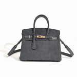 2025 m. rudens/žiemos moteri&scaron;ka natūralios odos karvės zom&scaron;os platininė didelės talpos rankinė per petį ir crossbody 30x16x25 cm