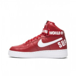 Nike Supreme x Air Force 1 High SP Red 698696-610 Vyri&scaron;kas stilius EU 46 balta