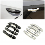 Skirtas Volkswagen VW Passat B6 B7 2005-2015 Carbon Fiber Refit Chrome Durų rankenos dangtelio Apdailos Apsauginis Lipdukas Automobiliui Chrome Color