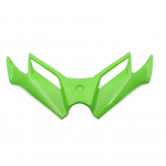 Skirta Kawasaki Ninja 300 Ninja 250 NINJA300/250 EX300 2013-2017 Motociklo dalių aptakas Fiksuotas vėjo sparno apsauginis priekis žalia