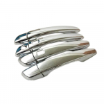 High quality ABS Chrome Door Handle Trim Cover For Peugeot 3008 GT 5008 2017 2018 GT car accessories 3holes