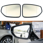 Pakeičiamas veidrodžio stiklas 17-23 Lexus ES200, 300h, LS500, UX200, UX260 Heated with Blind Spot - Right Side white