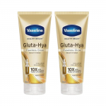 Vaseline Gluta-Hya nepriekai&scaron;tingo &scaron;vytėjimo losjonas 200 ml X 2 vnt. Skaistinantis veido ir kūno drėkiklis Lengva tekstūra