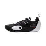 Li Ning All City 13 Amortizuojantys Atsparūs dilimui Neslystantys Žemi Krep&scaron;inio Batai Vyri&scaron;ki Juodi Balti ABAV001-3 43.5