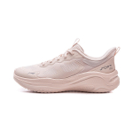 Li Ning SOFT GO 2 WMS Cushioning Slip Resistant Abrasion Resistant Support Rebound Low top Casual Shoes Women's AGLV064-5 37.5 white