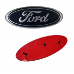 Naujas 2026 m. automobilio lipdukas 23*9CM Automobilio priekinio dangčio ženklelis Metalo grotelių emblema Galinės bagažinės lipdukas 2006-2014 m. Ford Transit