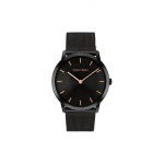 Calvin Klein kvarcinis laikrodis 37,5 mm juodas ciferblatas 30M atsparumas vandeniui Unisex laikrodžiai 25300002 Black Dial