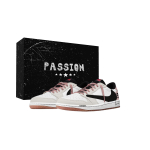 Travis Scott x Jordan Air Jordan 1 Pilki Rožiniai Kabliukai Žemi Originalūs Krep&scaron;inio Batai Moteri&scaron;ki Rožiniai Pilki DZ4137-700(Komanda1897-) 41
