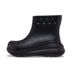 Crocs Classic Crush Lietaus Batai Juodi Unisex 207946-001 37-38