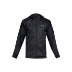 Under Armour Forefront lietaus striukė su gobtuvu vyri&scaron;ka Juoda 1321439-001 XXXL