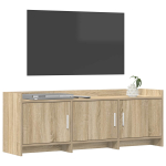 TV spintelė 130 x 33 x 47 cm Sonoma ąžuolo drožlių plok&scaron;tė