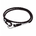 Pandora Moments serijos pintas dizaino apyrankė Unisex poros stiliaus ruda 593338C01 ruda