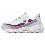 Skechers D'Lites 1.0 Batai 'Balti Violetiniai Lileiniai' Moteri&scaron;ki 896276-PRMT 39 violetinė