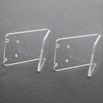 Acrylic earring display stand as described gryna