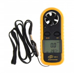 Skaitmeninis anemometro vėjo greičio matuoklis -10 ~ 45C temperatūros matuoklis Anemometro su LCD foninio ap&scaron;vietimo ekranu