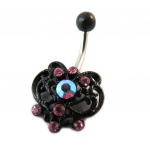 Les Tr&eacute;sors De Lily [E3653] - Body Piercing 'Elfique' Rose