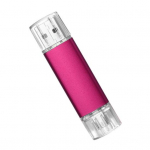 &bdquo;Linkee Micro USB 2.0 Flash Drive OTG Adapter U Disk Thumb Stick Pen&ldquo;, skirtas telefono kompiuteriui 64GB rožinė raudona spalva