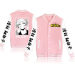 Anime My Hero Academia Himiko Toga Spausdinti gobtuvai Hiphopo megztiniai ilgomis rankovėmis megztinis &scaron;varkas. M