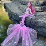 45 cm Mermaid Baby Bjd lėlė su 11 sąnarių kilnojama lėlė plaukiojanti undinėlė žaislinė mergaitė Kalėdų dovanos