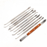 5 vnt./10 vnt. dantų va&scaron;ko drožimo įrankių rinkinys nerūdijančio plieno universalus dantų laboratorijos įrankių rinkinys 10 pieces mixed set 01