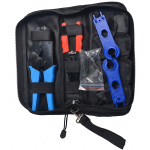 Saulės kolektoriaus PV kabelio suspaudimo įrankius sudaro 1 poros saulės jungtis, nuėmiklis, veržliaraktis,