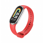 Silikoninis dirželis skirtas Xiaomi Mi Band 8 Correa Sport apyrankei Miband8 NFC i&scaron;maniajai apyrankei Pulseira pakeičiamiesiems MiBand 8 priedams For Xiaomi Mi Band 8