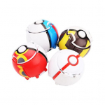 EDC 4 vnt Kūrybinis mini Pokemon Pikachu Poke Ball i&scaron;&scaron;okantis deformacinis žaislas vaikams Dovana