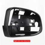 Automobilio kairės de&scaron;inės pusės &scaron;oninio veidrodėlio apdailos rėmelis laikiklis Ford Focus MK3 MK2 2012-2018 Mondeo MK4 2008-2014 DA DP DH DB With Hole-Right