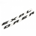 3D ABS EXPLORER raidės Logotipas Automobilio variklio dangčio Emblema Ženklelis Lipdukai Lipdukas Ford Explorer Sport 2012 2013 2014 2015 2016 2017 matinė juoda spalva