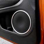 Skirta Honda HRV HR-V Vezel 2014 2015 2016 2017 2018 ABS Chrome Automobilių stiliaus priedams Durų stereofoninio garsiakalbio apykaklės dangtelis