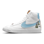 Nike Blazer Mid 77 SE GS Indigo Vaikams Sportbačiai Balti Obsidianiniai DC8246-100 36